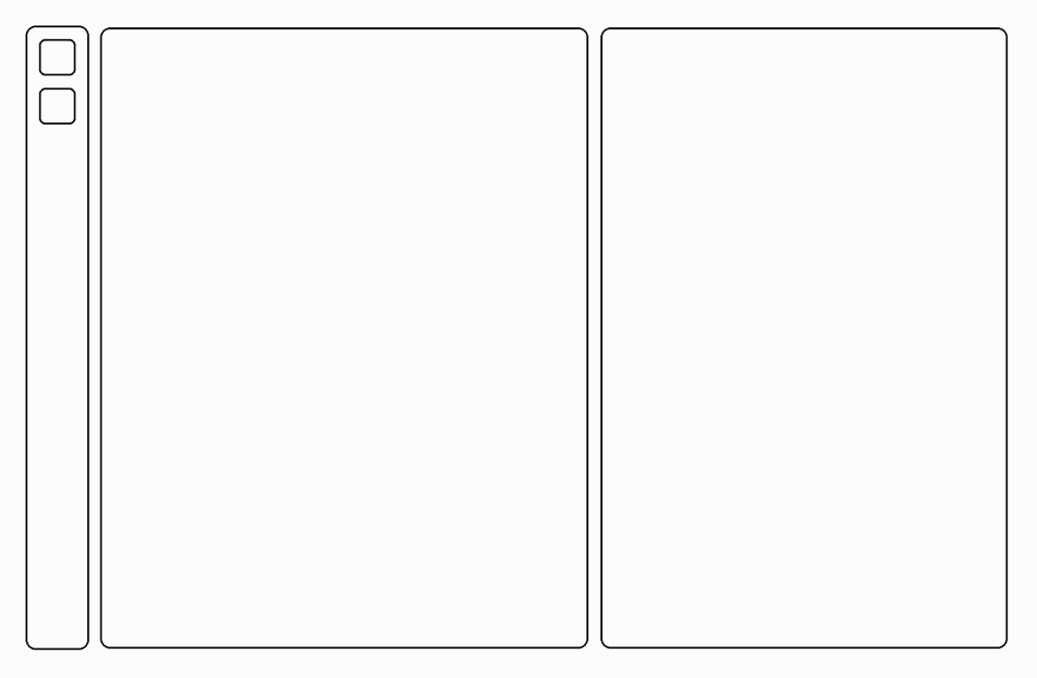 Panel expand and collapse motion
