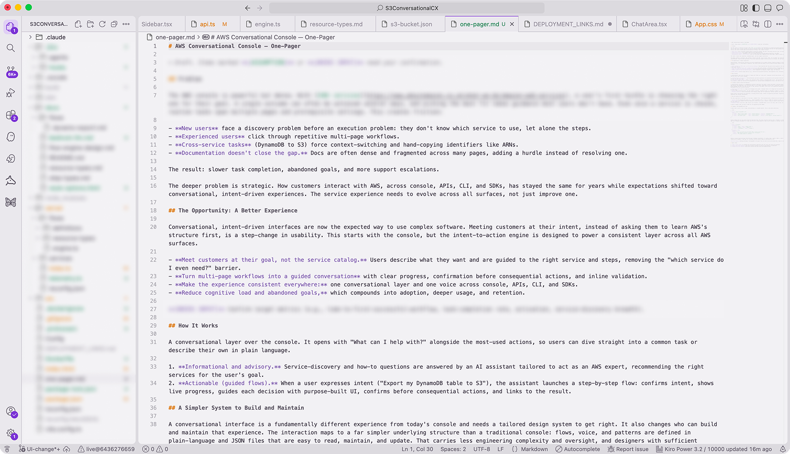 Research one-pager