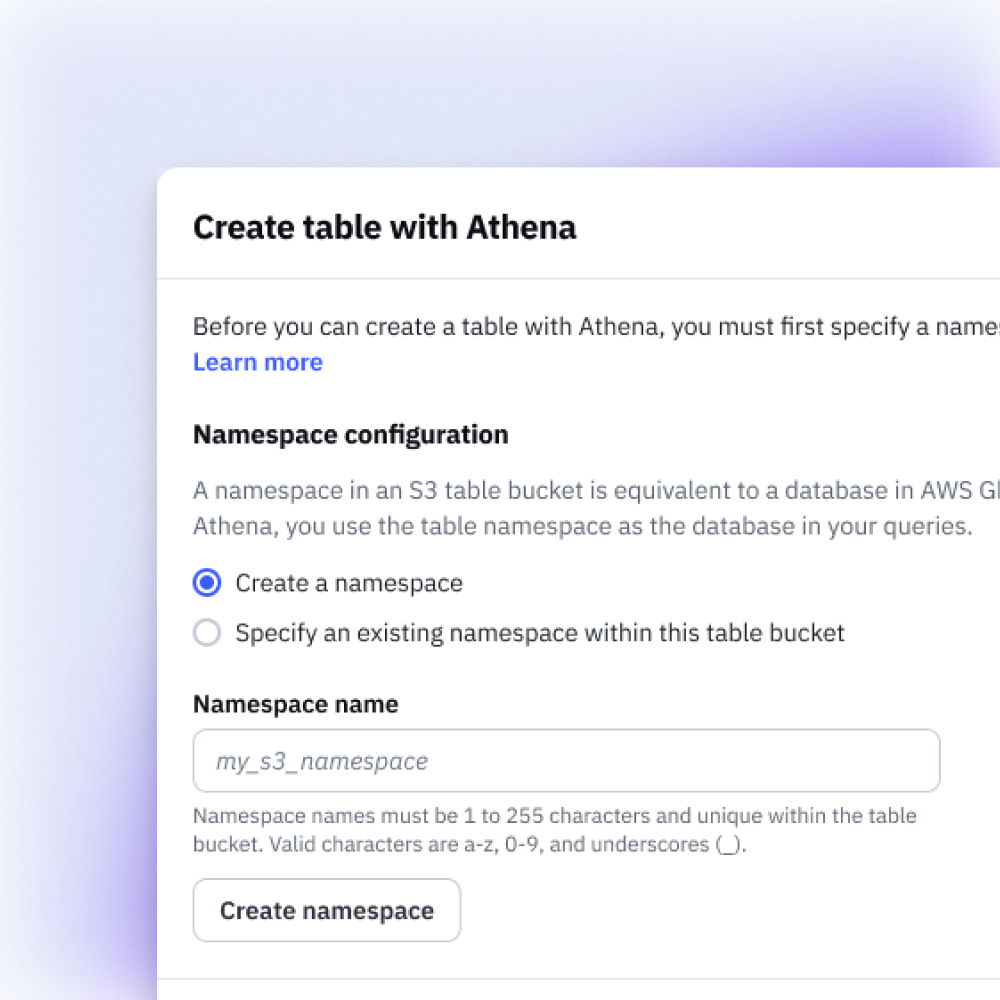 AWS S3 Tables: turn big data into insights in one click