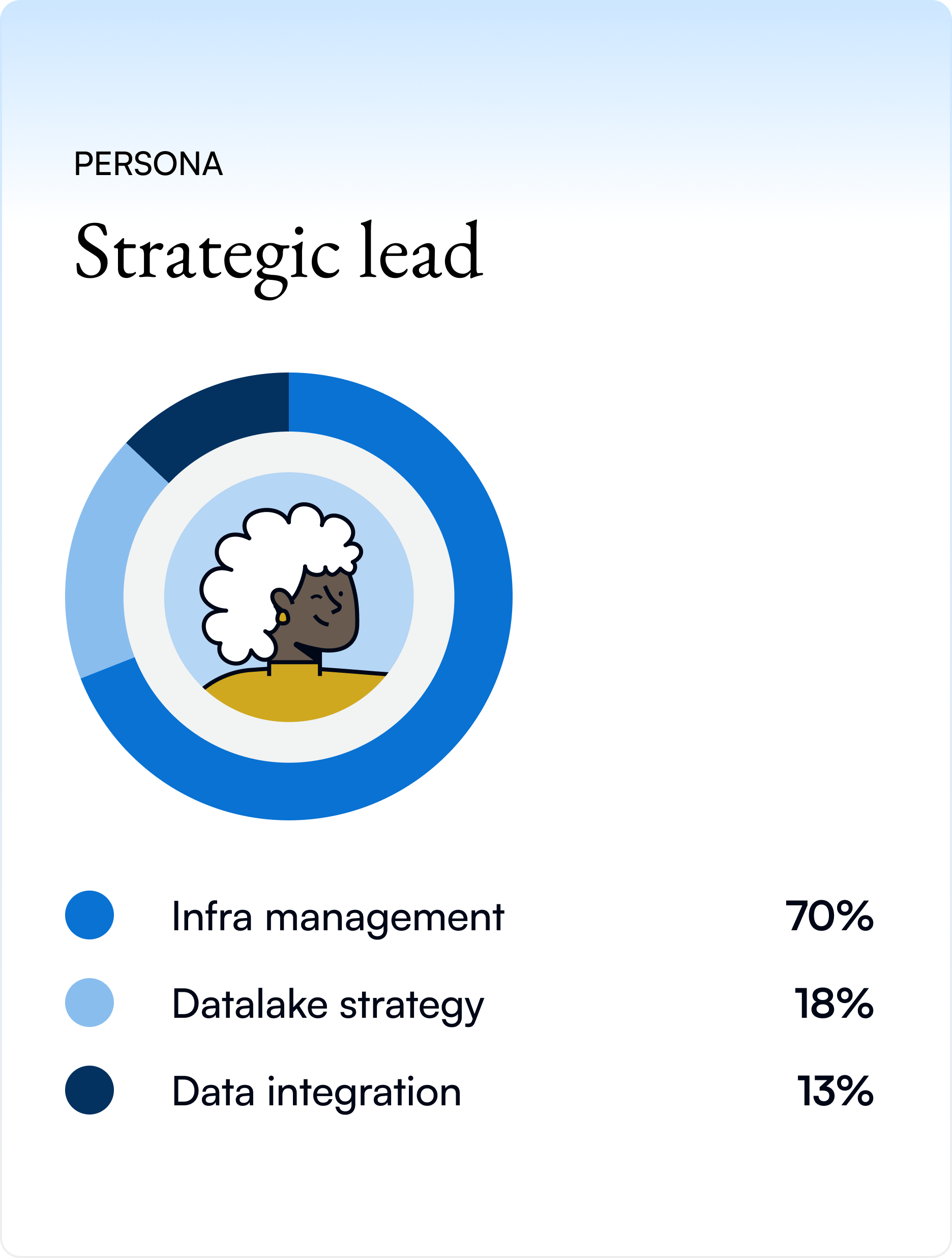 Strategic lead persona